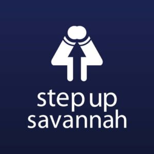 Step-Up-Savannah-Logo-Navy-Background