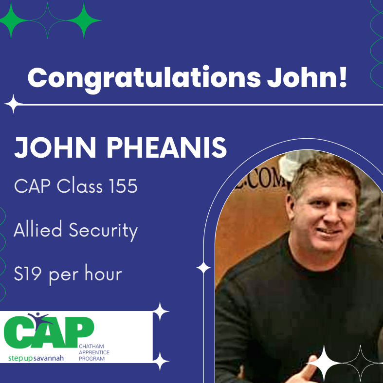 John Pheanis CAP Gradute