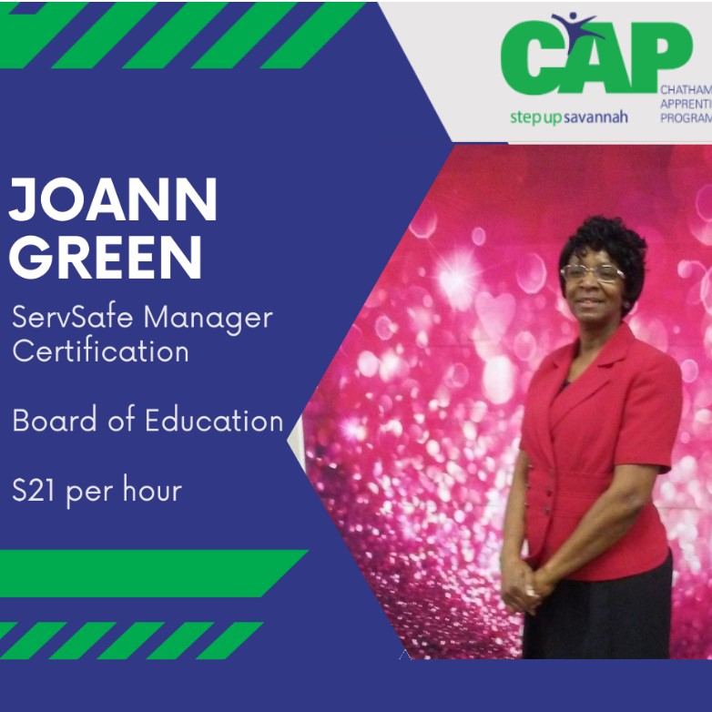 Joann Green CAP Grad