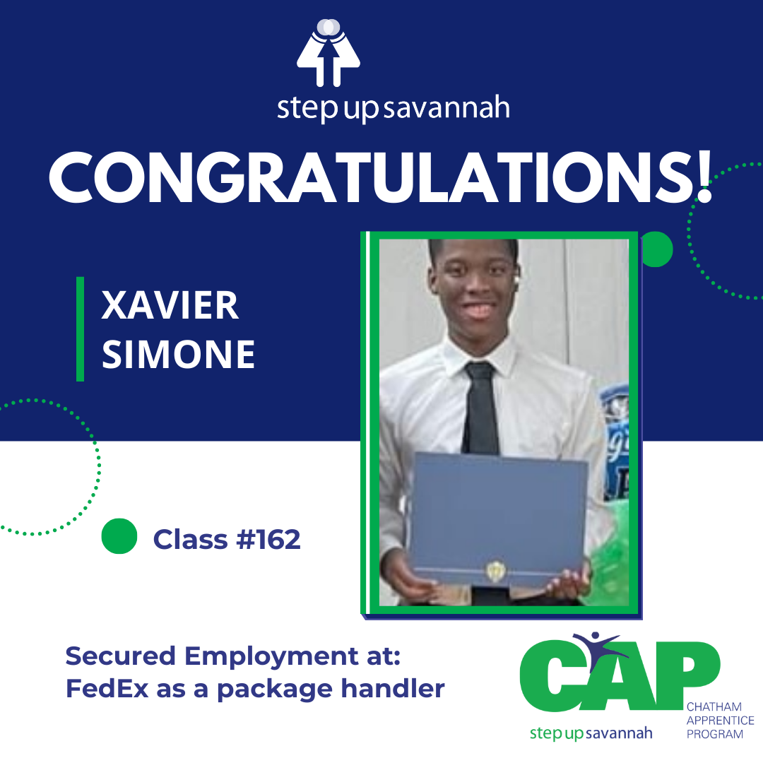 CAP Graduate Xavier Simone